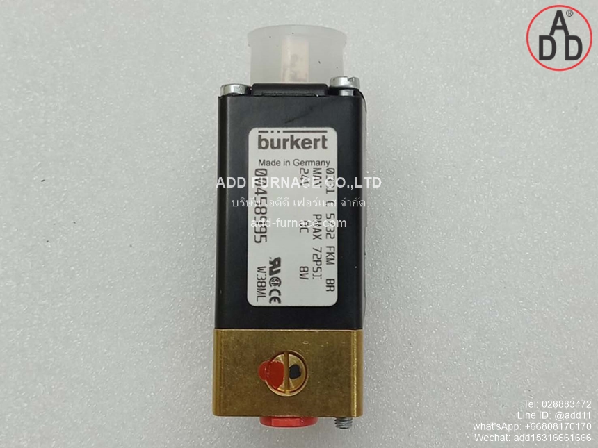 Burkert 0331 C 5/32 FKM BR (1)
